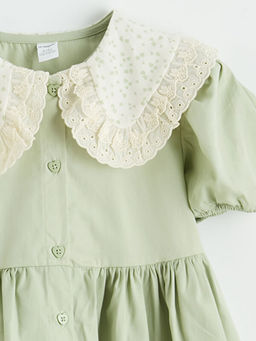 Bebe Yaka K?z ?ocuk Elbise