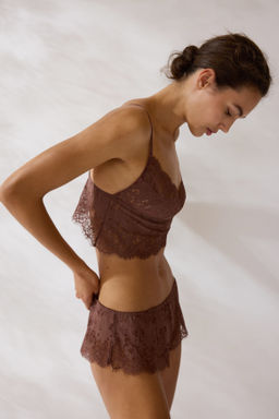 Braga shortie de encaje - H&m фото 3