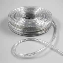 Световой шнур Luazon Lighting, 10 мм, IP65, 20 м, 24 LED/м, 220 В, 8 режимов, свечение тёплое белое  фото 2