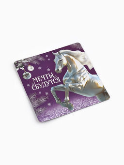 Цена за 10 шт. Магнит на холодильник «Новогодний», МИКС