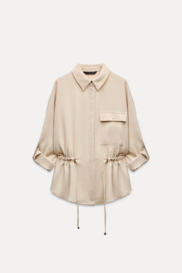 SAFARI CREPE SHIRT - Zara фото 2