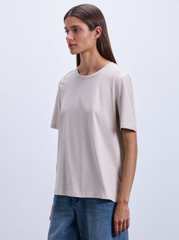 Базовая футболка из хлопка W_REGULAR3-62 / Zarina  фото 4