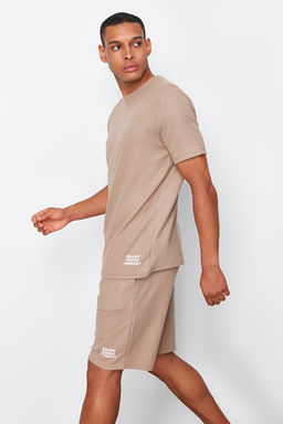 Vizon Regular Fit Waffle _ortlu Pijama Tak_m_ TMNSS23PT00032 - Trendyolmilla фото 2