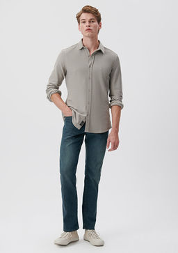 Hunter Mavi Premium Koyu Mavi Jean Pantolon