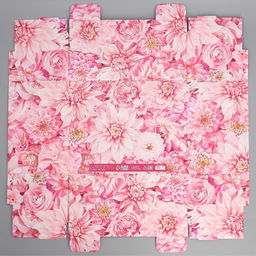 Коробка подарочная складная, упаковка, Цветы, 31?25.5?16 см