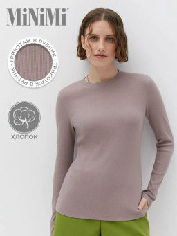 1611С Fresh Лонгслив округ. горловина (кашкорсе), MINIMI