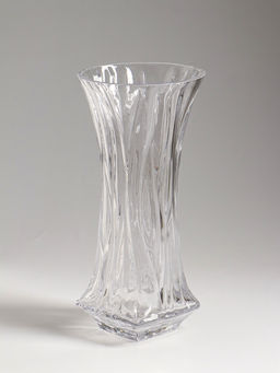 Ваза «Эбба», 25×12 см, стекло, прозрачная