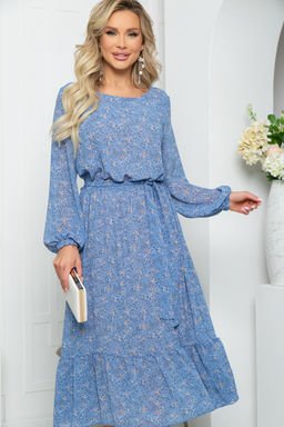 Платье Фортуна (голубое) П5326