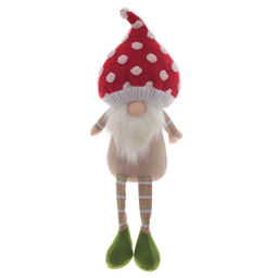 Игрушка набивная "Гриб", L14 W10 H46/27 см, 2в.