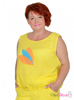 Майка Модель №1644 размеры 44-84 - Plusmoda фото 8