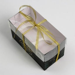 Цена за 5 шт. Коробка для капкейка «Ёлочка на Новый год», 16×8×10 см