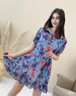 Платье Rose (голубой)
