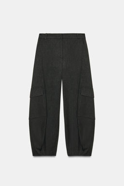 ZW COLLECTION CARGO TROUSERS - Zara фото 6