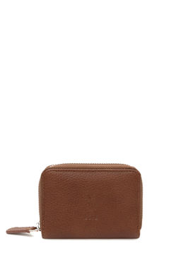 Мужской коричневый визитница Неожиданная скидка в корзине