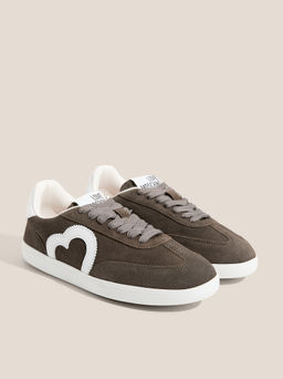 Женские кеды LOVE MOSCHINO CLOUD LOVE Артикул 4562462, коричнево-серый  фото 2