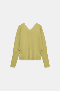 V-NECK KNIT JUMPER - Zara фото 2