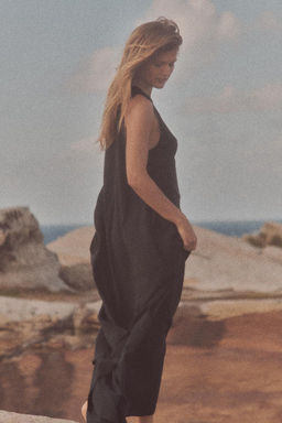 FLOWING VOLUMINOUS MIDI DRESS - Zara фото 10