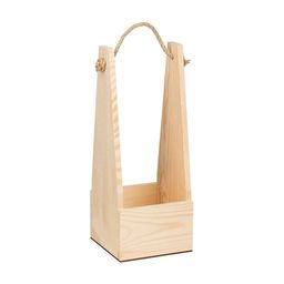 Заготовка для декорирования Mr. Carving ВД-740 Ящик высокий с веревочной ручкой сосна 36.3 х 14 х 14 см