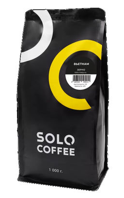 Кофе в зернах Solo Coffee Вьетнам Робуста (100% робуста), свежеобжаренный  фото 2