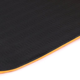 Коврик для йоги и фитнеса спортивный гимнастический двухслойный TPE 6мм. 183х61х0,6 цвет: оранжевый / YM2-TPE-6O / уп 12/ - Галеонтрейд фото 2