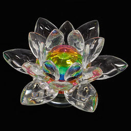 Лотос стекло цветной 5см-11см