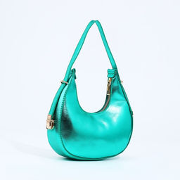 Сумка-багет на молнии, цвет зелёный - Simaland фото 3