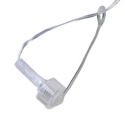 ULD-B6006-080/STK BLUE IP44 Бахрома светодиодная со статическим свечением, 6м. Соединяемая. 80 светодиодов. Синий свет. Провод прозрачный. ТМ Uniel