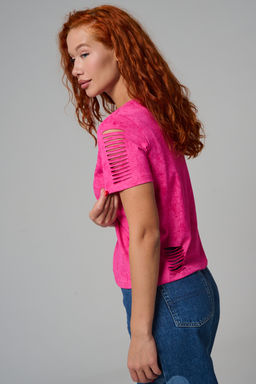 Футболка женская Натали 7497 кулирка хлопок с эластаном  фото 22