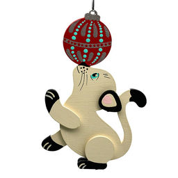 Котик с шариком. - Idh фото 3