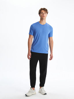 Bisiklet Yaka Erkek Spor Ti??rt