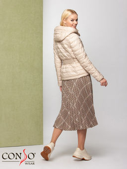 Conso/SS 200118 - beige Куртка женская  фото 3