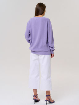 Пуловер женский ZZ-01007 lavender