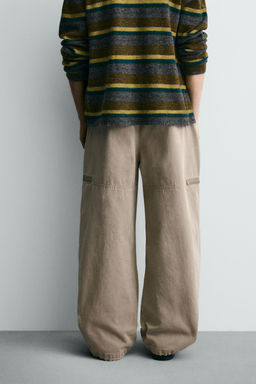 PARACHUTE CARGO TROUSERS - Zara фото 22