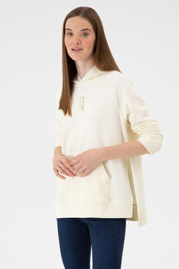 Kad_n BEYAZ Sweatshirt Sepette S_rpriz _ndirim - U.s. polo assn фото 3
