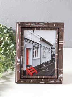 Фоторамка для фото 13×18 см «Моррис», пластик, т. коричневый, 23×18×2 см