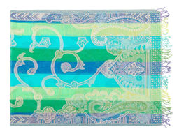 Палантин (шерсть100%)в ассортименте № Тк700/4 - Ганг фото 2