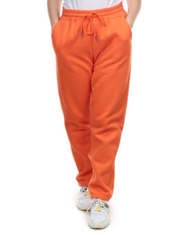 M055 ORANGE Брюки спортивные женские на флисе (100% хлопок) 7986 - Fashion фото 2