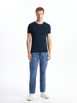 Bisiklet Yaka K?sa Kollu Erkek Ti??rt - Waikiki фото 4