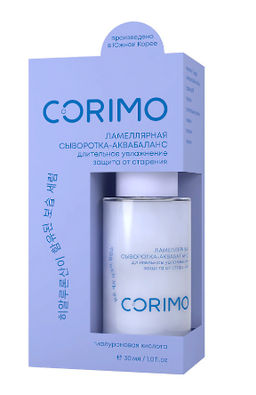 А.Т. Corimo Сыворотка-аквабаланс д/кожи лица Ламеллярная с гиалуроновой кислотой и церамидами 30мл