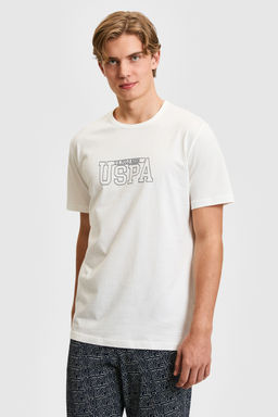Erkek Ekru Pijama Tak_m_ - U.s. polo assn фото 2