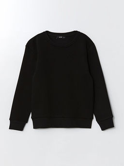 Bisiklet Yaka Erkek ?ocuk Sweatshirt