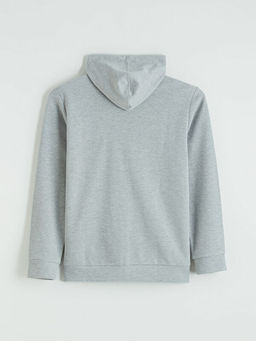 Kap??onlu Erkek Fermuarl? Sweatshirt