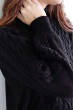 Martichelli Свитер-реглан чёрный  фото 13