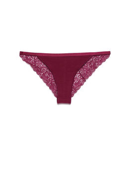 CONTE Трусы танга TROPICAL LTA 784 (в коробке) bordo - Conte elegant фото 3