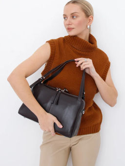 Сумка 1087CH coffee Polina&Eiterou