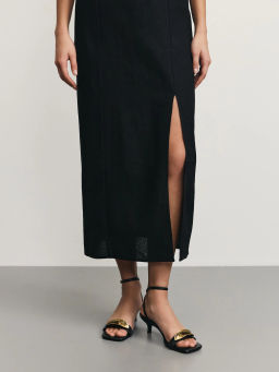 Сарафан миди изо льна / Zarina фото 7