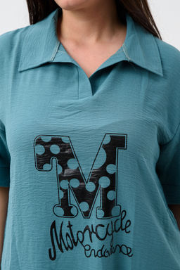 Комплект (рубашка+шорты) с печатью 52469