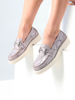 Лоферы туфли EDART 174.1593 be. мутон мамба фото 12