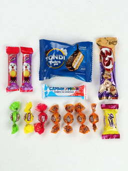 Детский подарок: кружка и конфеты Веселья в новом году, 150 г