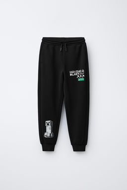 PANTAL?N JOGGER MINECRAFT  MOJANG AB.  / Negro
